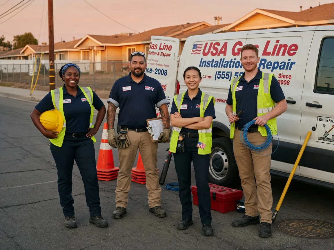 Gas Line Installation company in Cordova, NM